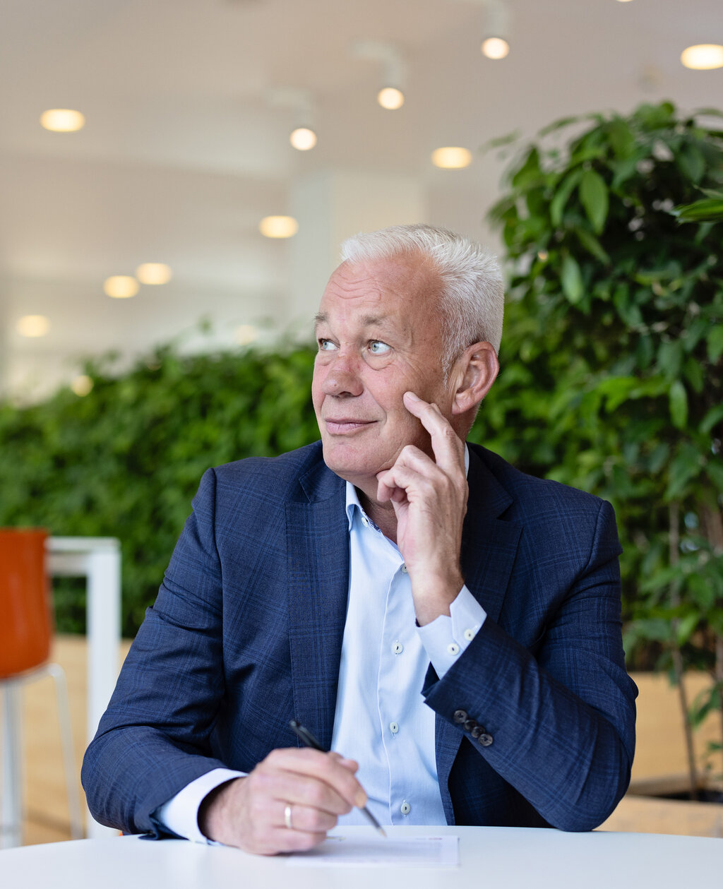Portret Henk Blok