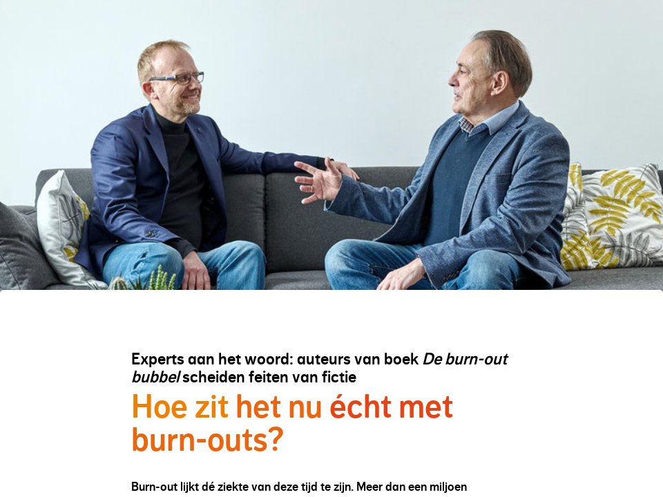 Hoe zit het nu écht met burn-outs? - Zomermagazine 2022